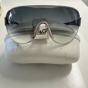 Dolce & Gabbana Oversized Bling Sunglasses